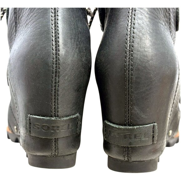 Sorel NL2703 Joan of Arctic Wedge Mid Shearling Lace Up Boot - Picture 8 of 13